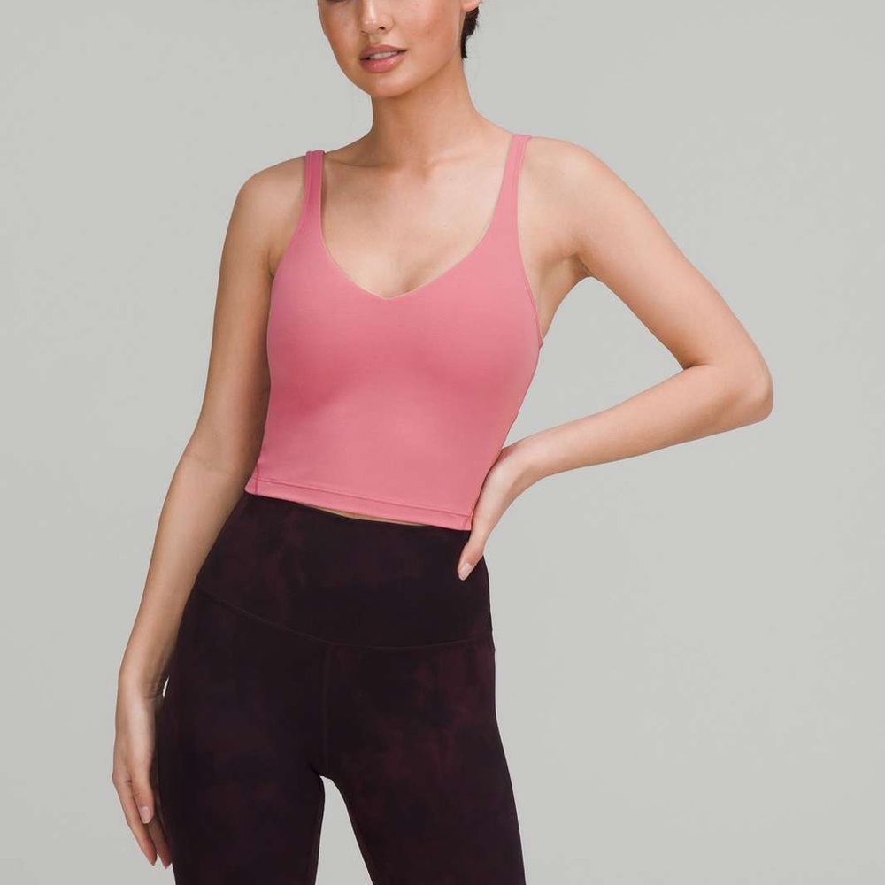 lululemon pink blossom align tank